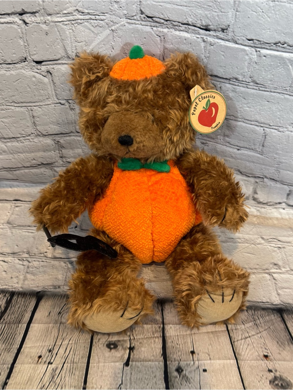 Papel Classics Pumpkin Bear Plush